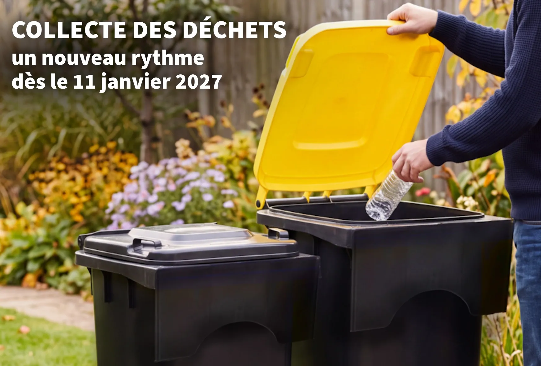 Lire la suite de l'actualité 🗑️ Collecte des déchets : ça change le 11 janvier 2027 !